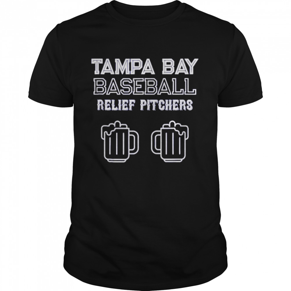 Tampa Bay Florida baseball relief pitchers beer shirt Classic Men's T-shirt