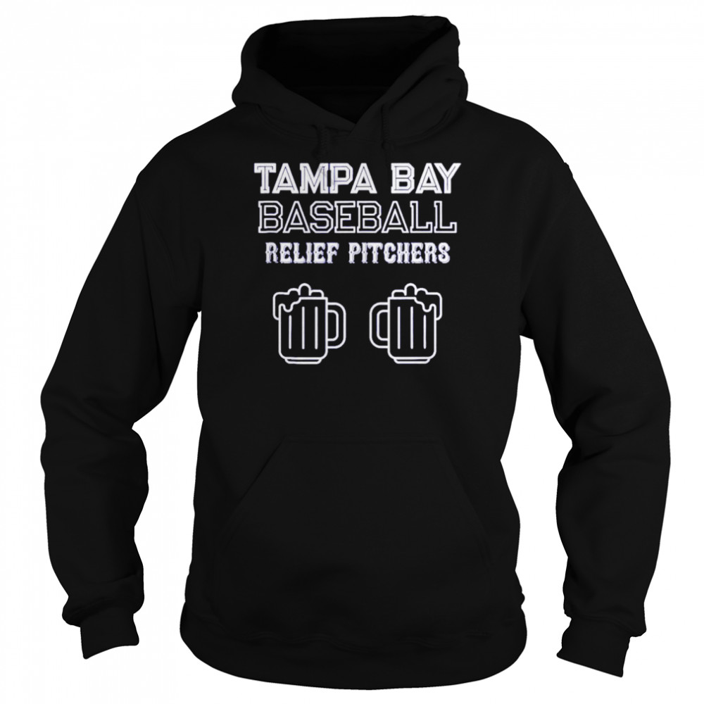 Tampa Bay Florida baseball relief pitchers beer shirt Unisex Hoodie