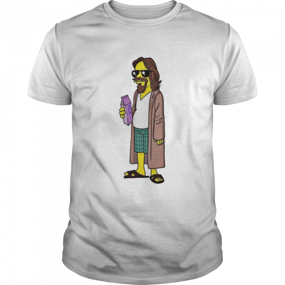 The Dude The Big Lebowski Vitruvian shirt