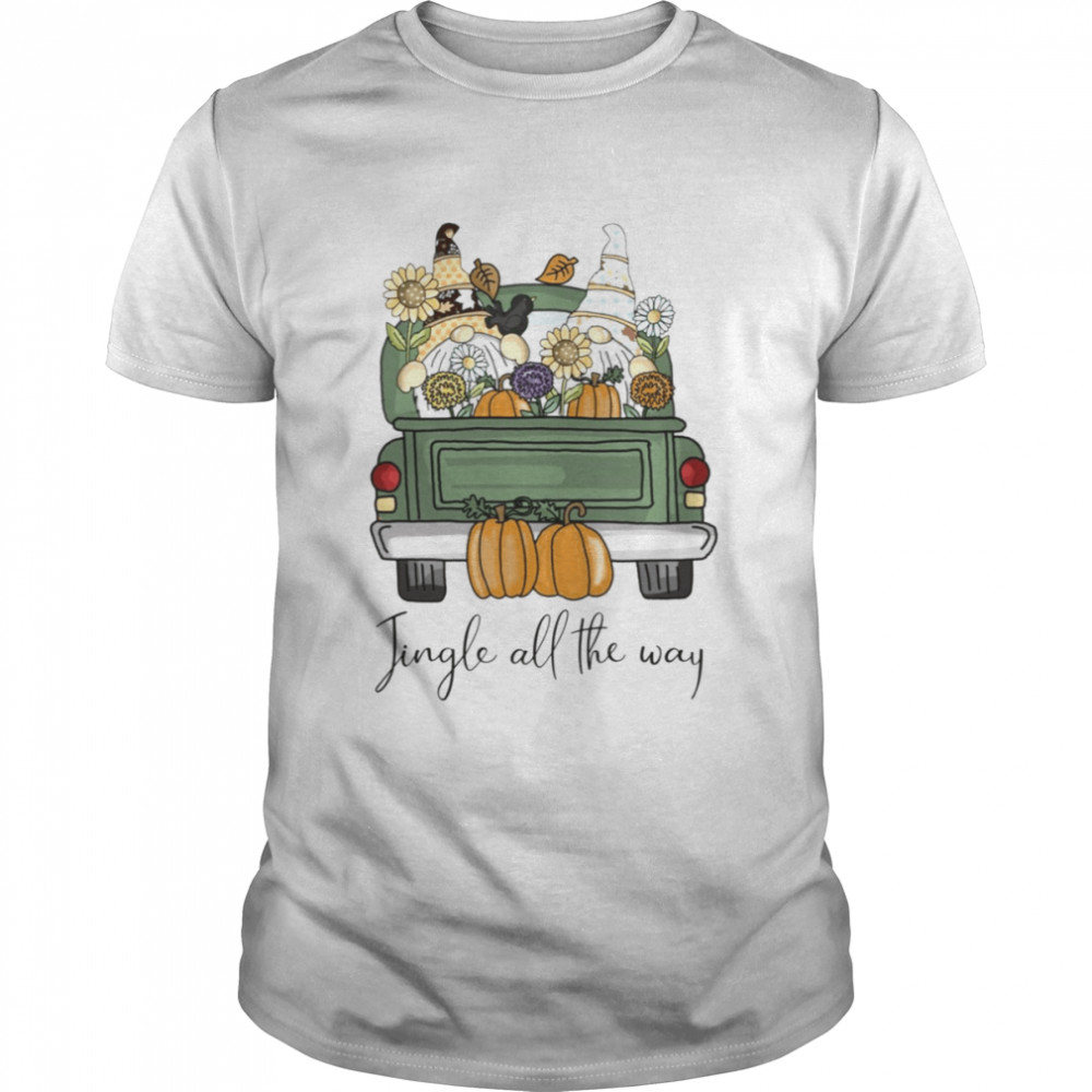 The Gnomes Autumn Jingle All The Way shirt Classic Men's T-shirt