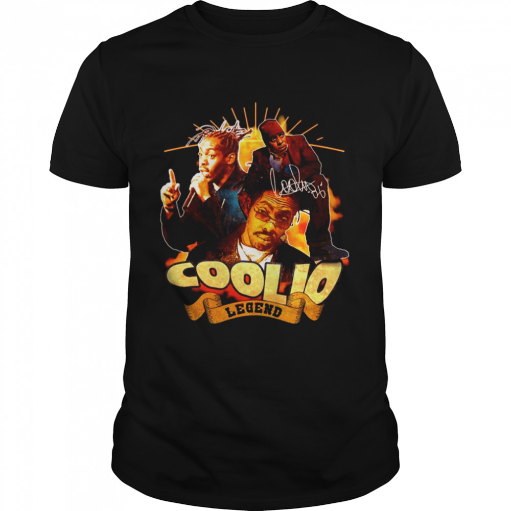 The Legend Never Die Coolio Retro shirt