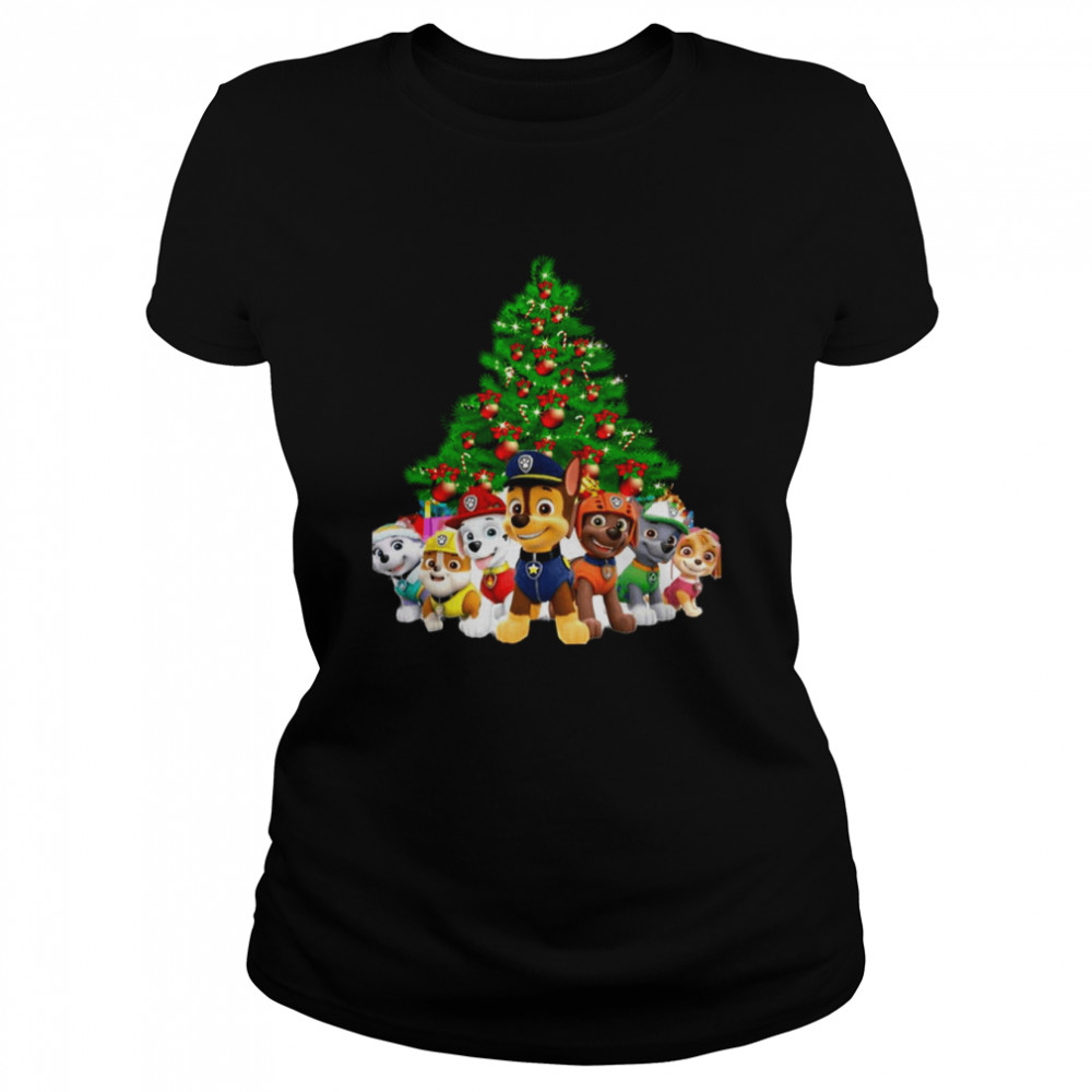 The Mighty Halloween Christmas Baby Hero Paw Patrol Chase Rubble Skye shirt Classic Women's T-shirt