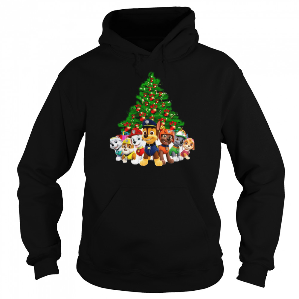 The Mighty Halloween Christmas Baby Hero Paw Patrol Chase Rubble Skye shirt Unisex Hoodie