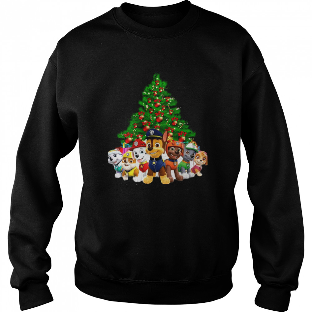 The Mighty Halloween Christmas Baby Hero Paw Patrol Chase Rubble Skye shirt Unisex Sweatshirt