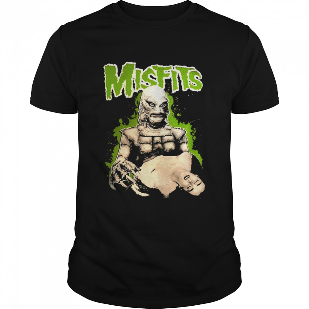 The Misfits Universal Monsters Creature From The Black Lagoon Horror Scary Movie shirt