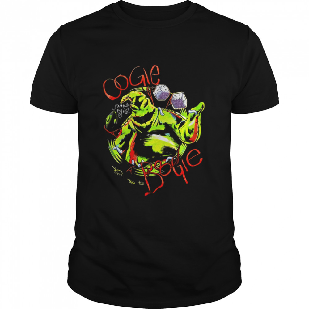The Nightmare Before Christmas Oogie Boogie Dice Scary Movie shirt