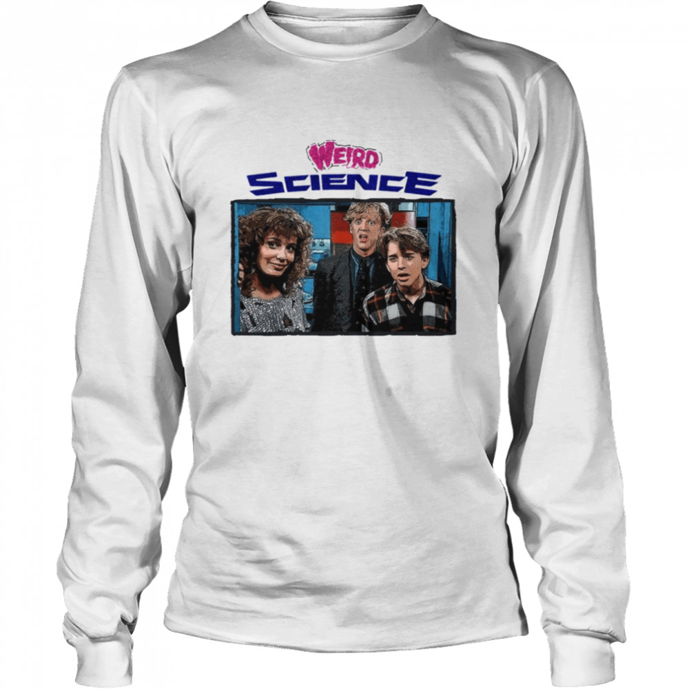 Weird Science Cool Graphic shirt Long Sleeved T-shirt