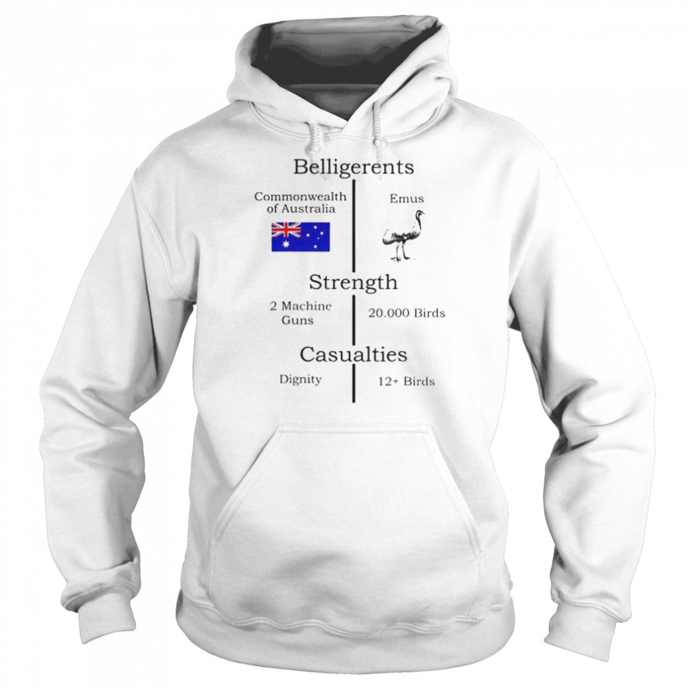 belligerents strength casualties shirt Unisex Hoodie