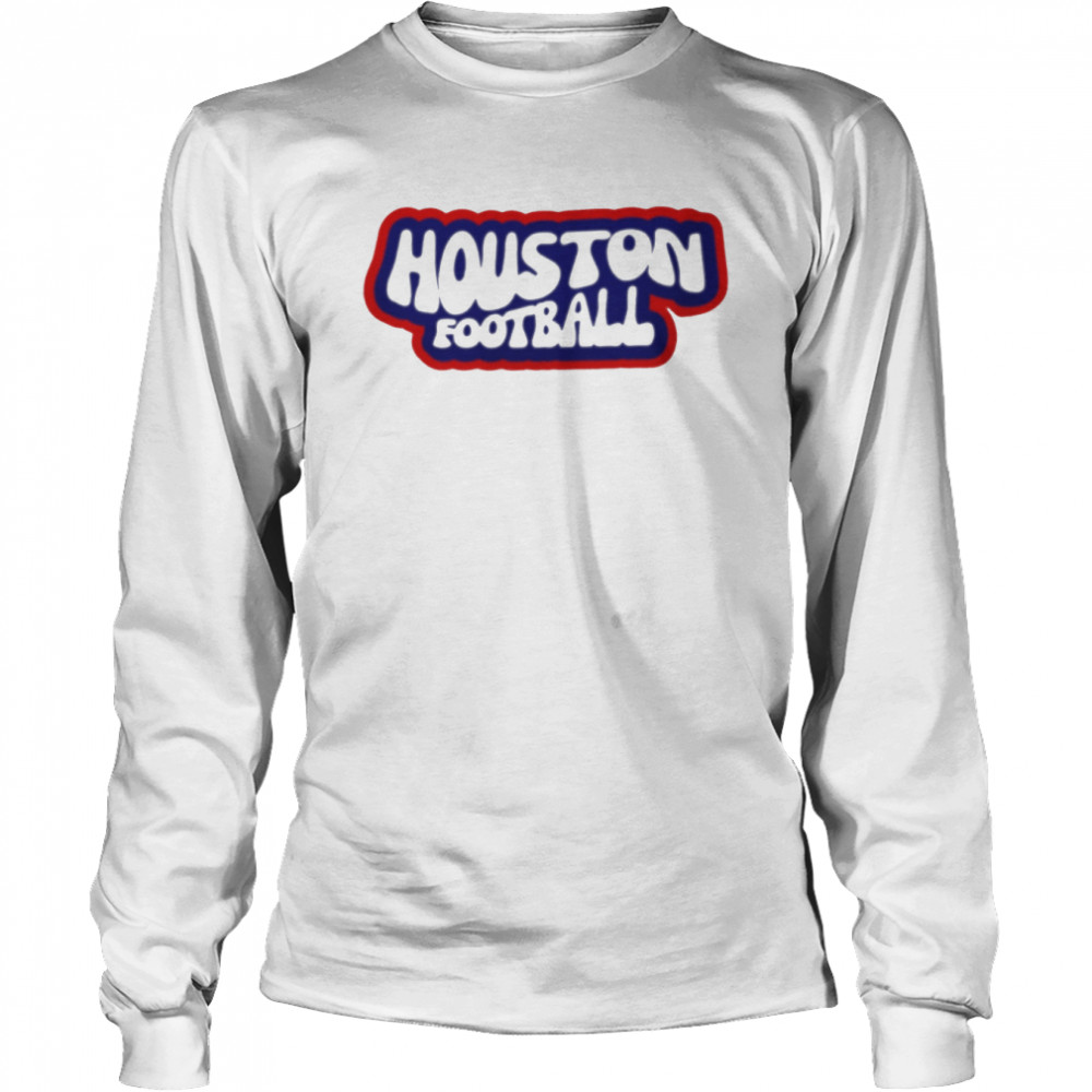 Houston Football Houston Texans Vintage Nfl shirt Long Sleeved T-shirt