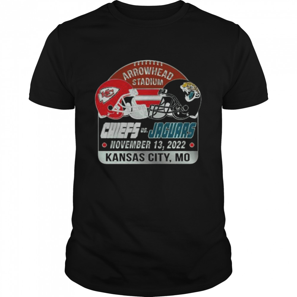 Kansas City Chiefs Vs Jacksonville Jaguars Arrowhead Stadium November 13 2022 Kansas City MO Shirt Kansas City Chiefs Vs Jacksonville Jaguars Arrowhead Stadium November 13 2022 Kansas City MO Shirt