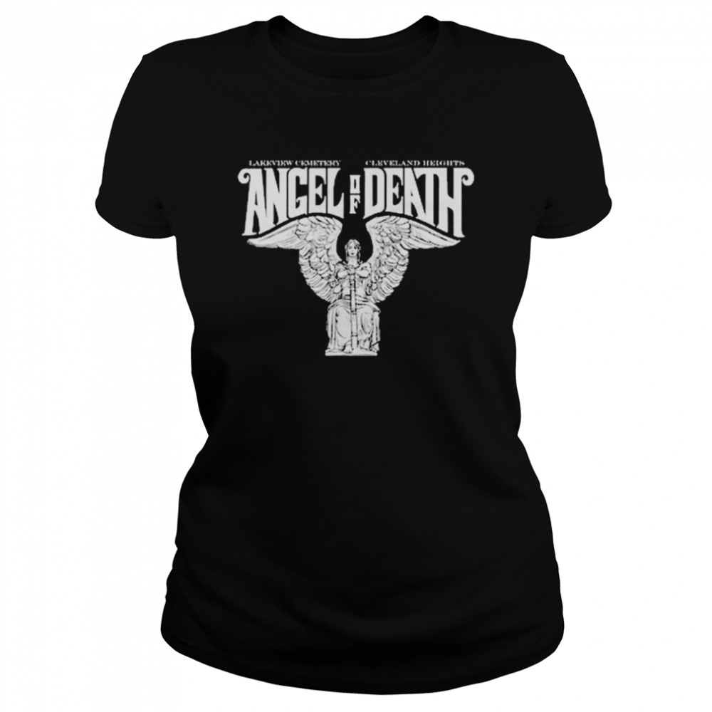 Lakeview Cemetery Cleveland Heights Angel of Death shirt Classic Women's T-shirt