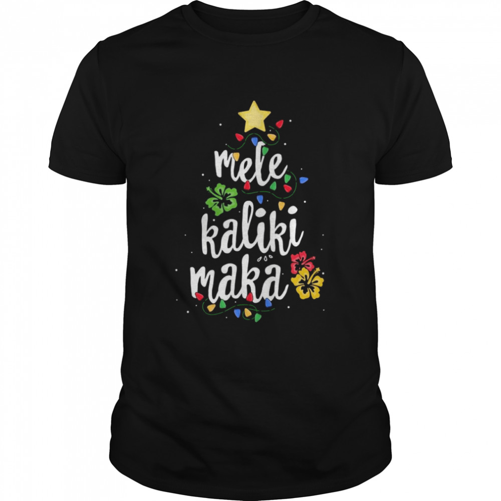 Mele Kalikimaka Tank Top Surfing Santa Hawaii Christmas Shirt