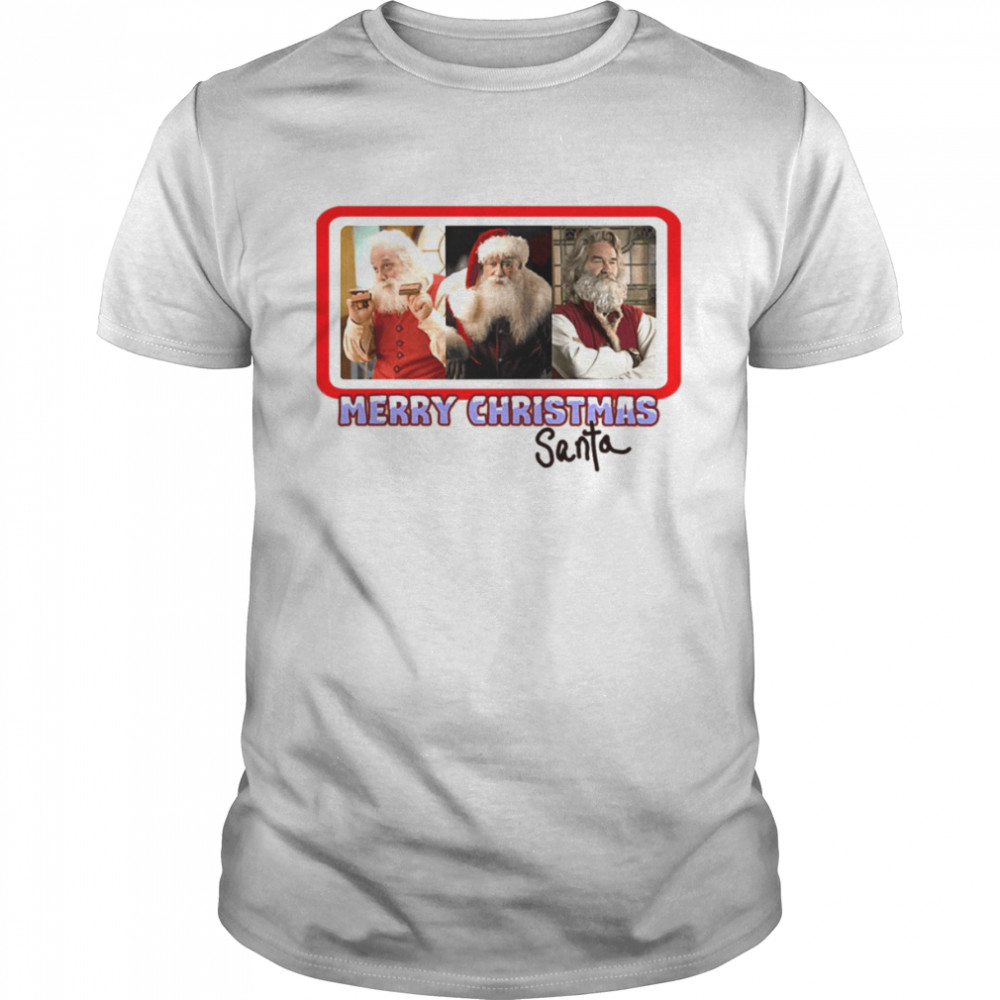 Merry Christmas From Your Favorite Movie Santa Claus shirt