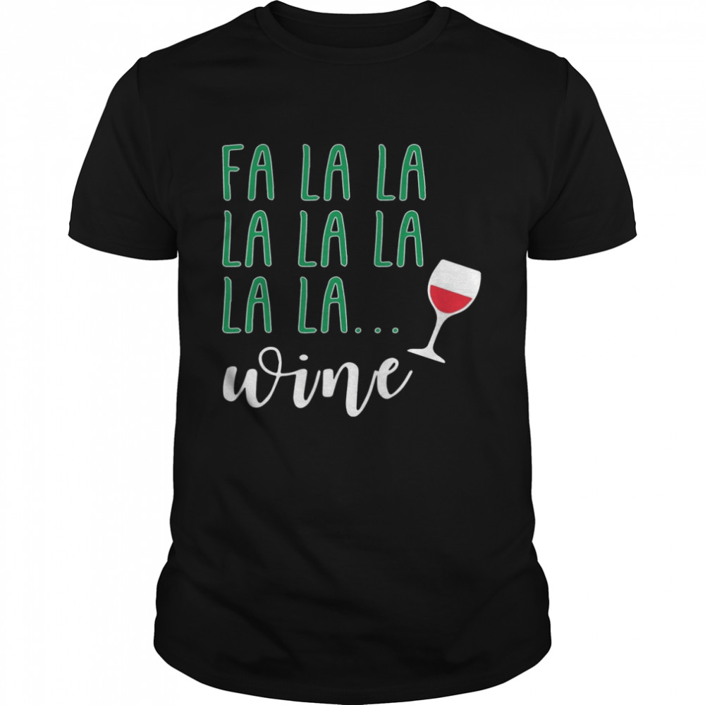 OnCoast Fa La La La Wine Ugly Christmas Sweater Funny Ugly Christmas Sweater Holiday Gift shirt OnCoast Fa La La La Wine Ugly Christmas Sweater Funny Ugly Christmas Sweater Holiday Gift shirt