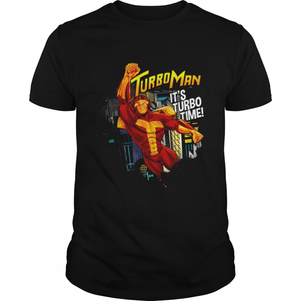 Superhero Turbo Man shirt
