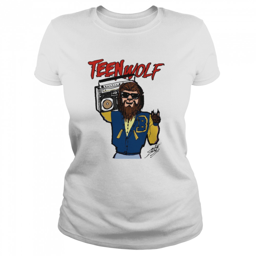 Teen Wolf Michael J. Fox shirt Classic Women's T-shirt