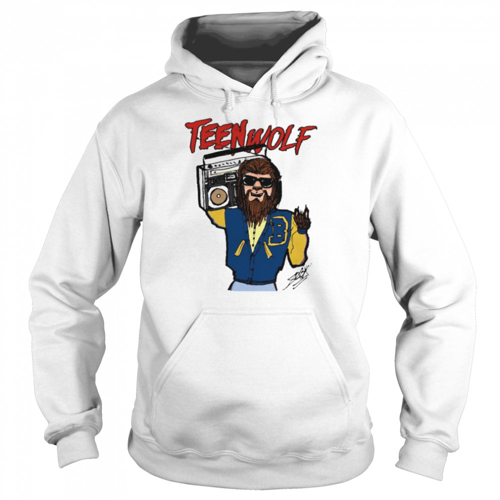 Teen Wolf Michael J. Fox shirt Unisex Hoodie