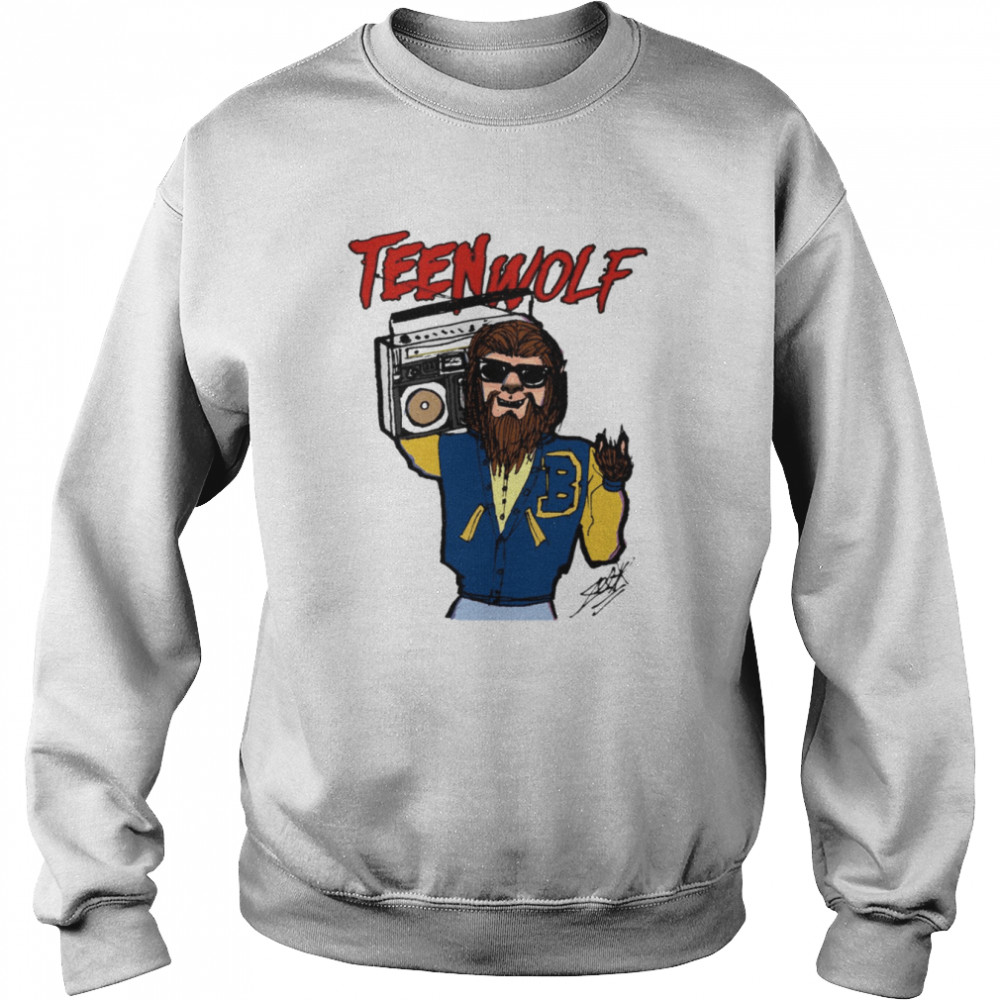 Teen Wolf Michael J. Fox shirt Unisex Sweatshirt