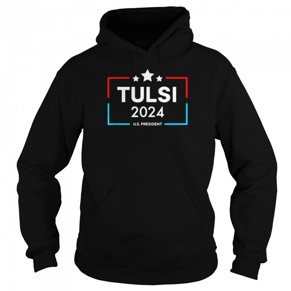 Tulsi Gabbard For U.S. President 2024 Presidential Election shirt Unisex Hoodie
