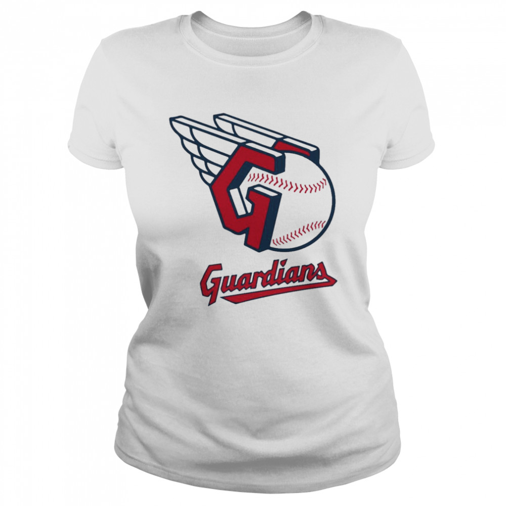 baseball cleveland guardians logo classic womens t shirt