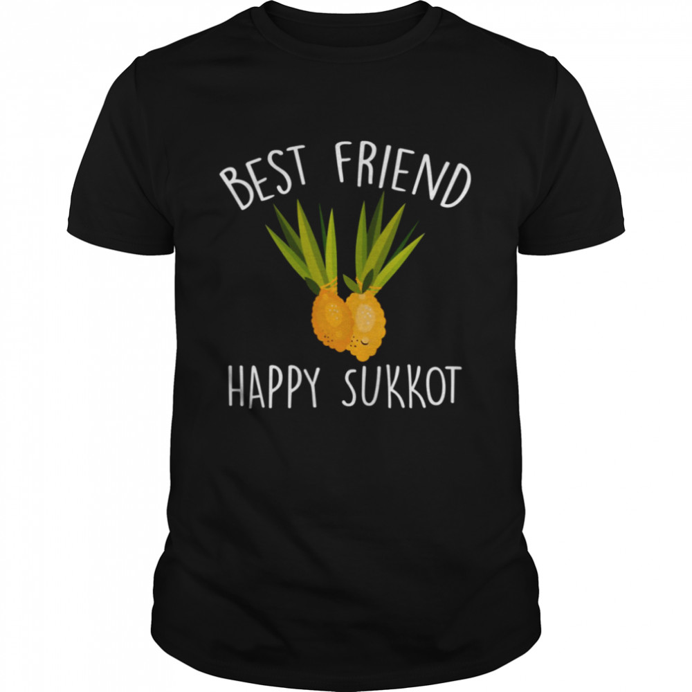 Best Friend Sukkot Day Lulav Palm Tree Jewish shirt Classic Men's T-shirt