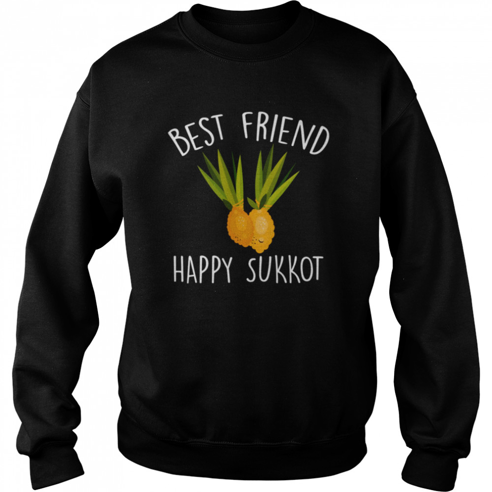 best friend sukkot day lulav palm tree jewish shirt unisex sweatshirt