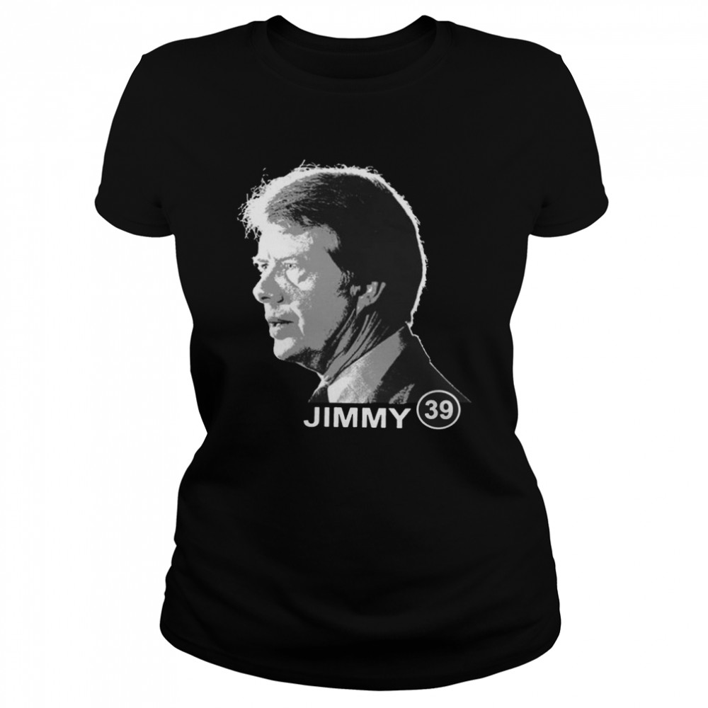 Black And White Design Jimmy Carter shirt Classic Women's T-shirt