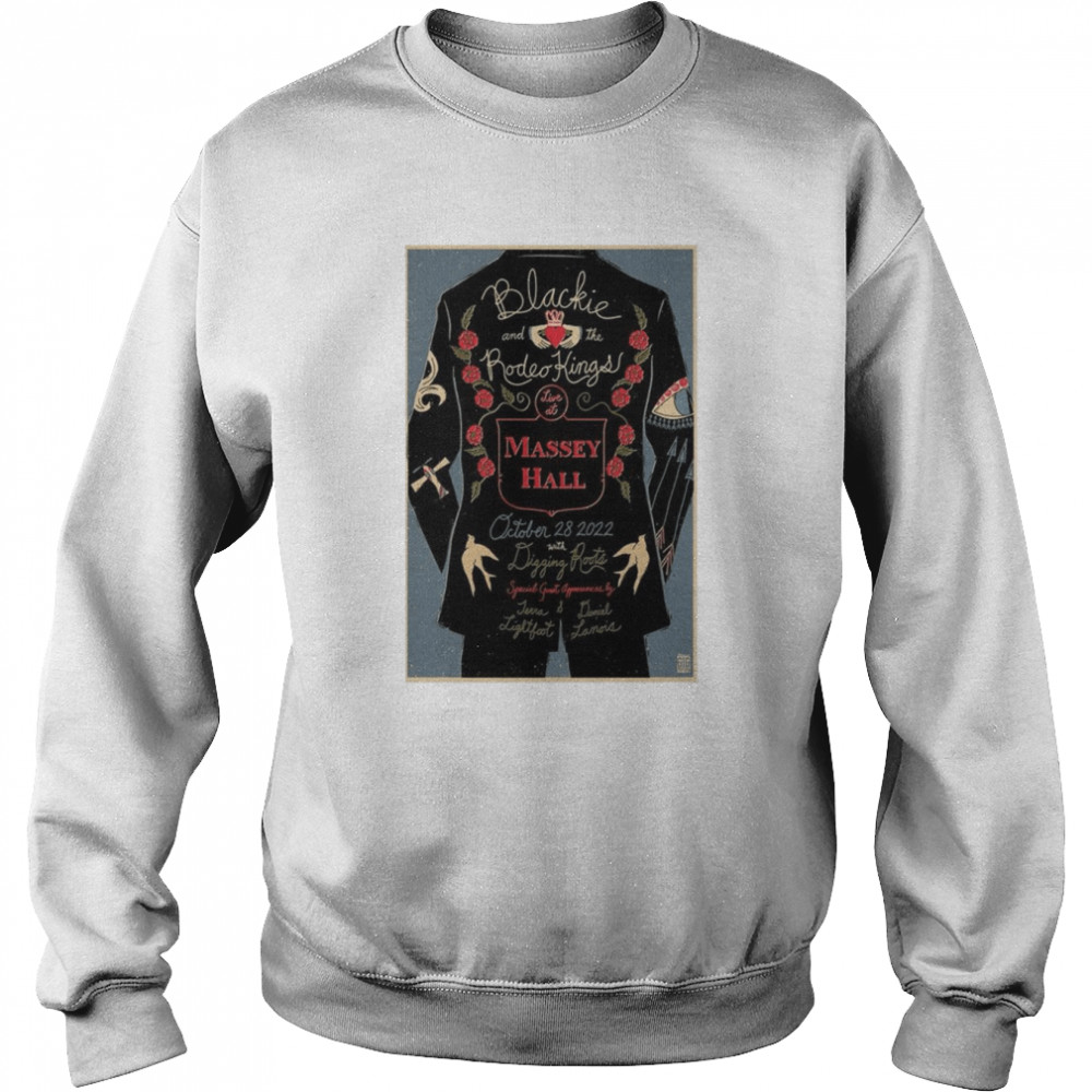 Blackie and The Rodeo Kings Massey Hall Oct 28 2022  Unisex Sweatshirt