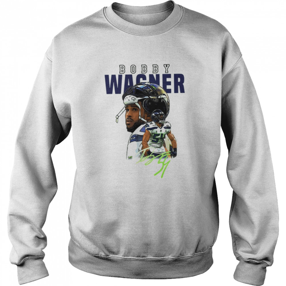 bw 54 signature football bobby wagner shirt unisex sweatshirt