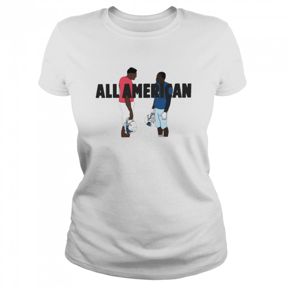 cw all american jordan baker asher shirt classic womens t shirt