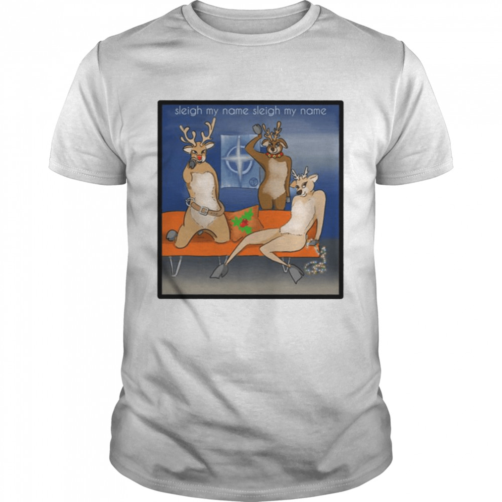 Destiny’s Child Reindeer Funny Christmas Version shirt Classic Men's T-shirt