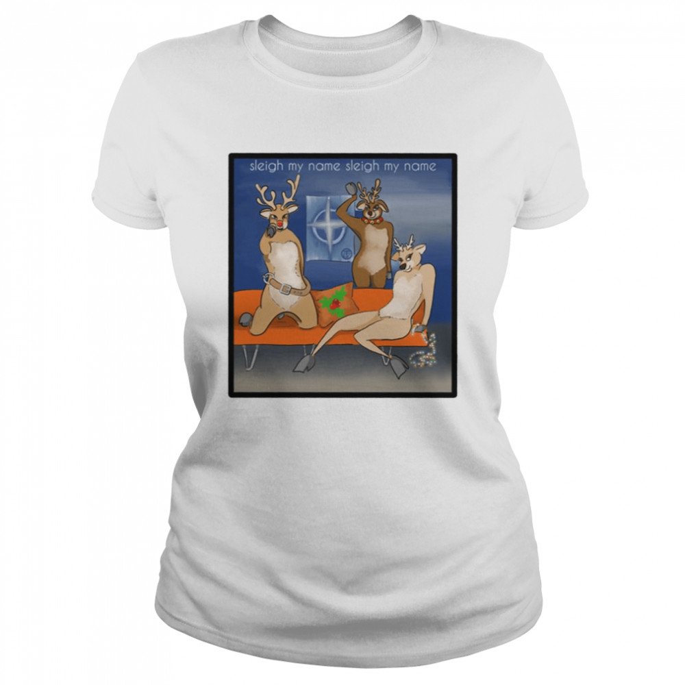 Destiny’s Child Reindeer Funny Christmas Version shirt Classic Women's T-shirt