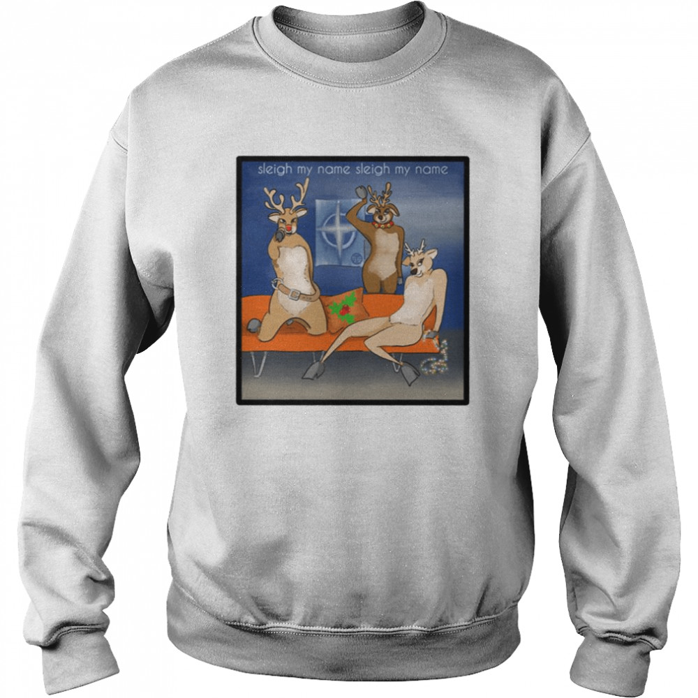 destinys child reindeer funny christmas version shirt unisex sweatshirt