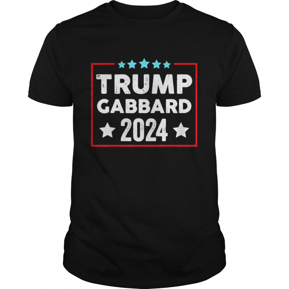 donald Trump Tulsi Gabbard 2024 Vintage Apparel T- Classic Men's T-shirt