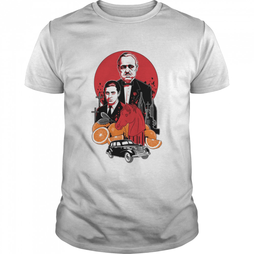 Family Cursed The God Father Halloween shirt Classic Men's T-shirt