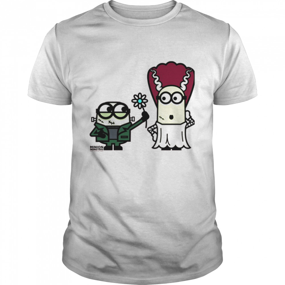 Frankenstein And His Bride Minion Monsters shirt Classic Men's T-shirt