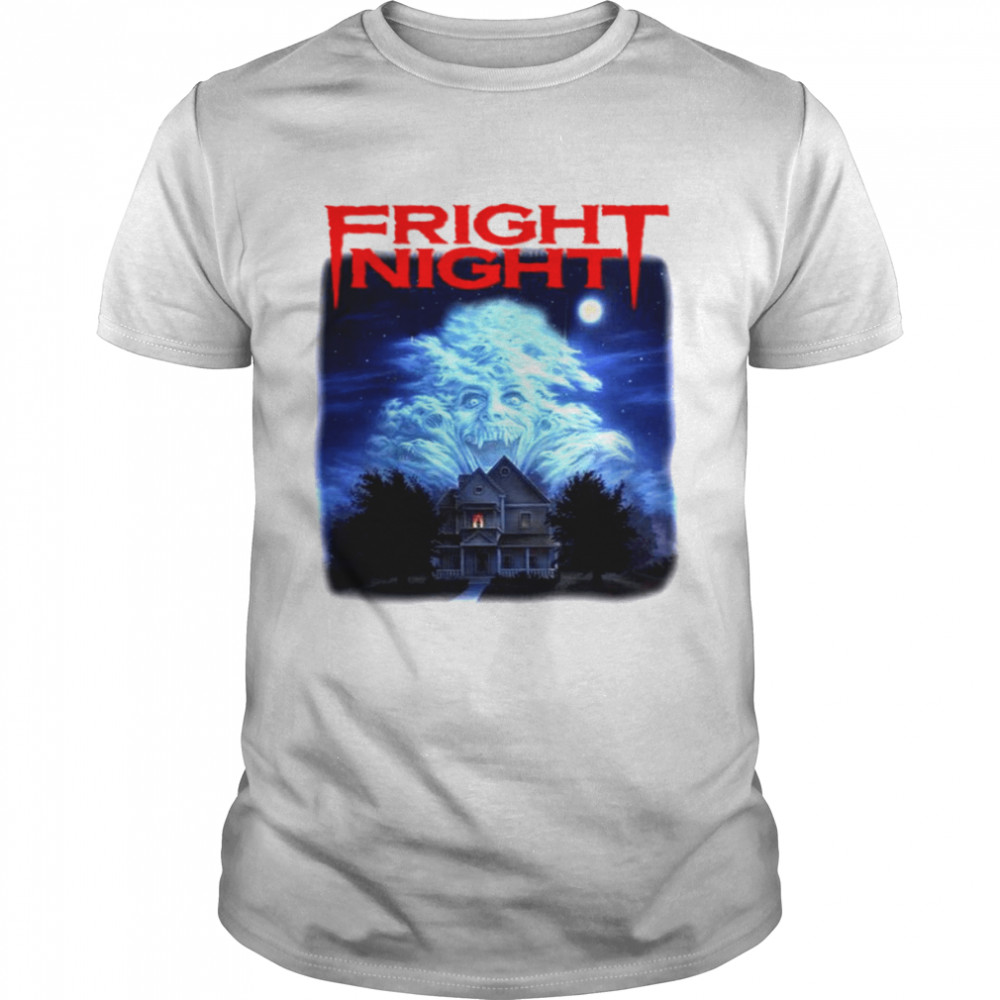 Fright Night Grunge Transparent Be Haunted shirt Classic Men's T-shirt