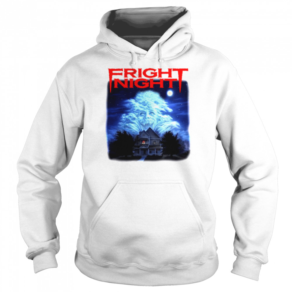 Fright Night Grunge Transparent Be Haunted shirt Unisex Hoodie