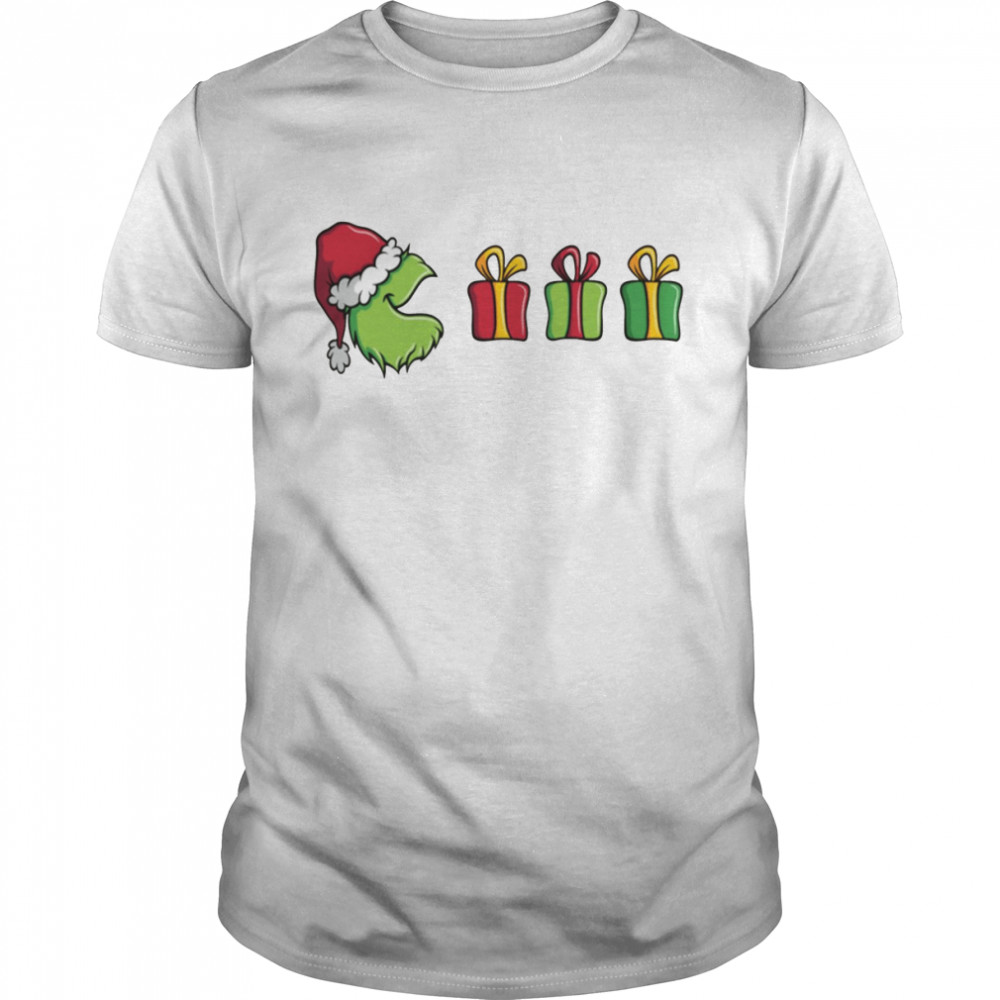 Happy Christmas With Grinch Pacman Inspired shirt Classic Men's T-shirt