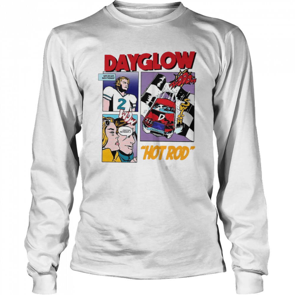 Hot Rod Dayglow Comics Art Collection shirt Long Sleeved T-shirt