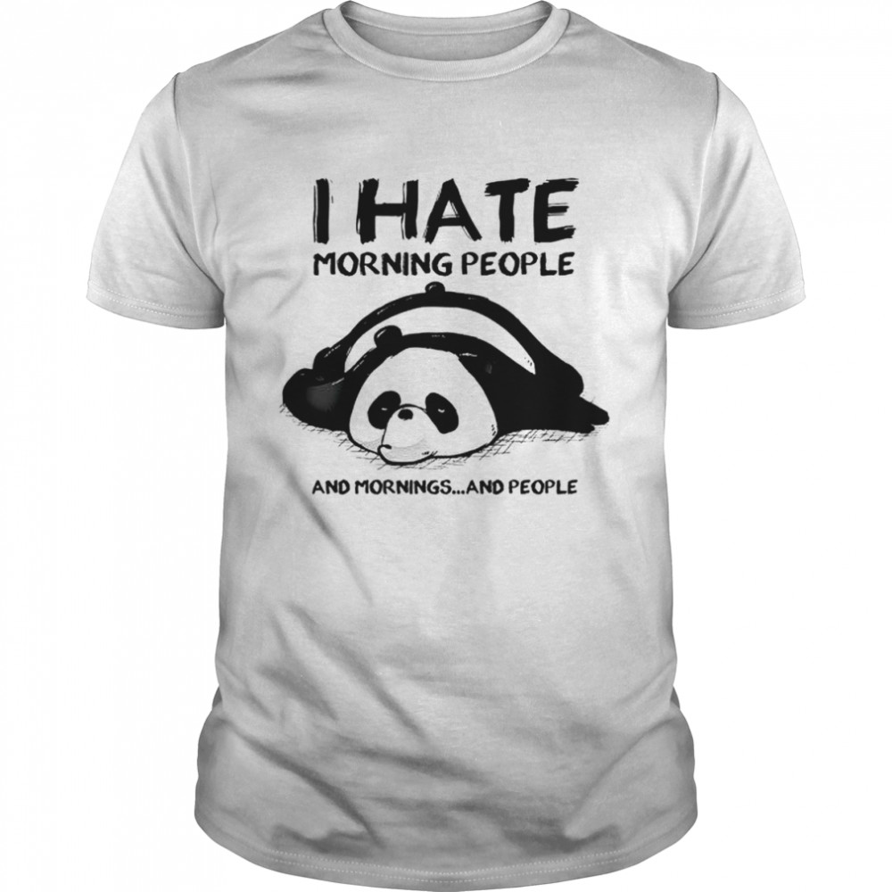 I Hate Morning People shirt Classic Men's T-shirt