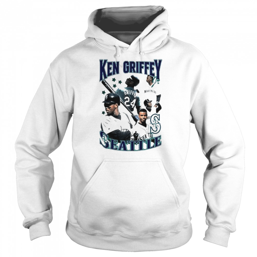 Ken Griffey Jr. Seattle Mariners Baseball Vintage shirt Unisex Hoodie