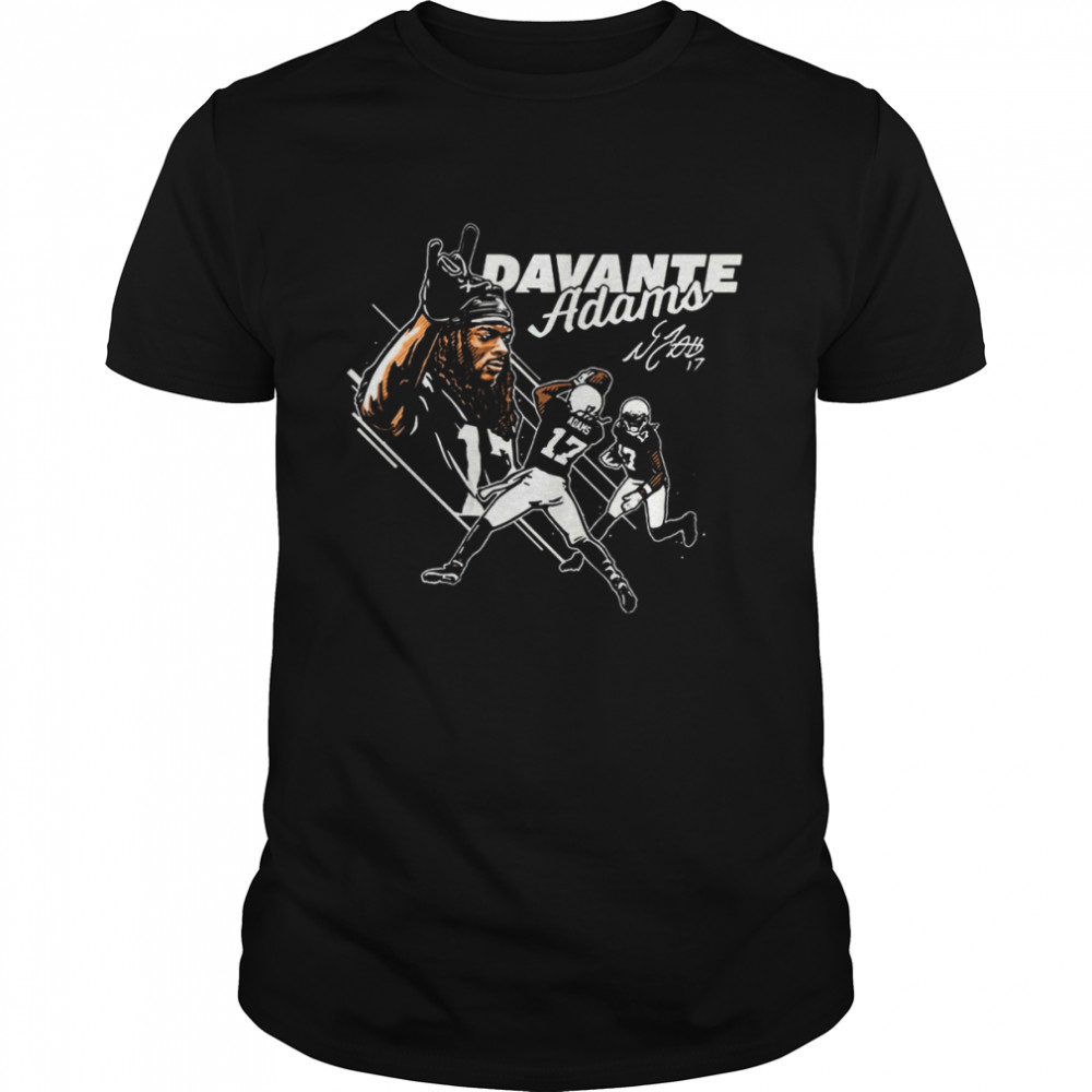 La Raiders #17 Davante Adams shirt