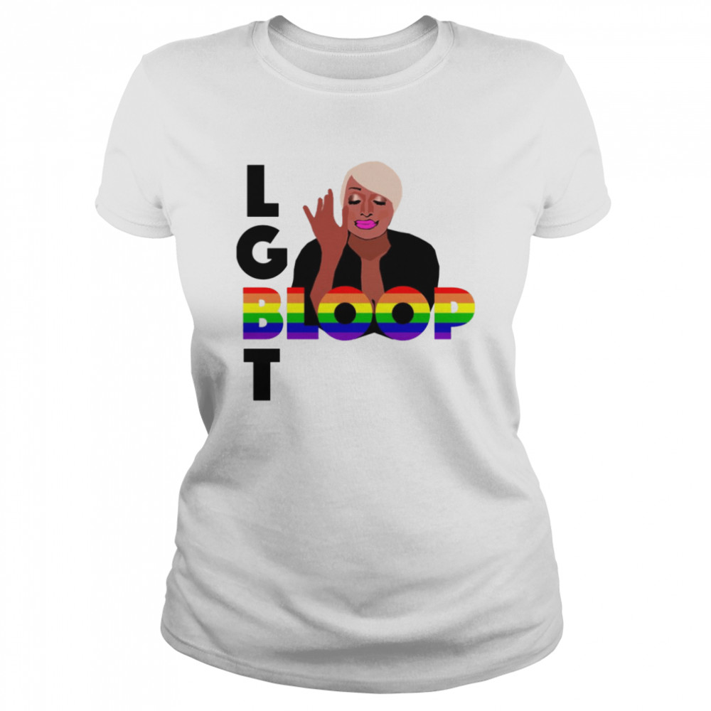 Lgbt Bloop Pride Rhoa Real Housewives Of Atlanta Nene Leakes shirt Classic Women's T-shirt