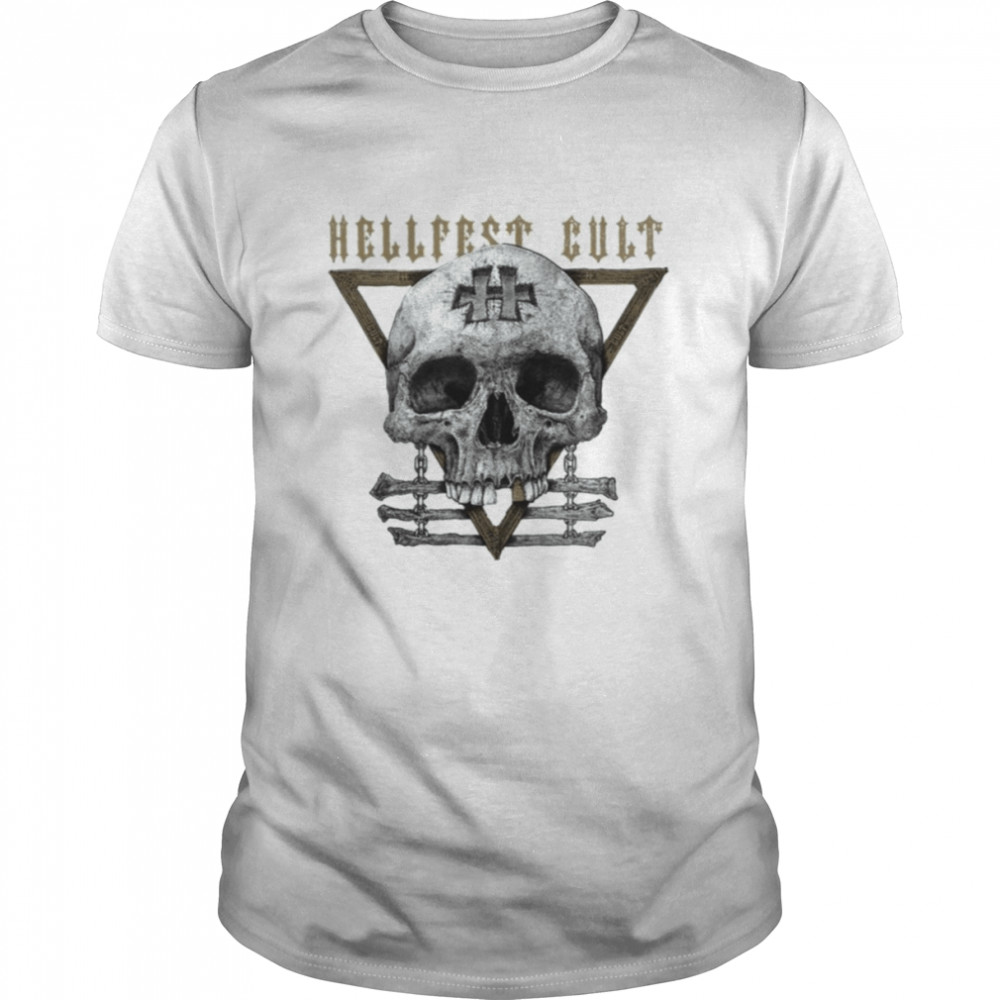 Marked Skull Best Selling Rock Festival Hellfest shirt Classic Men's T-shirt