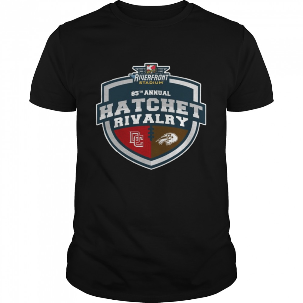 MILB Wind Surge Riverfront Stadium 85th Annual Hatchet Hatchet Rivalry 2022  Classic Men's T-shirt