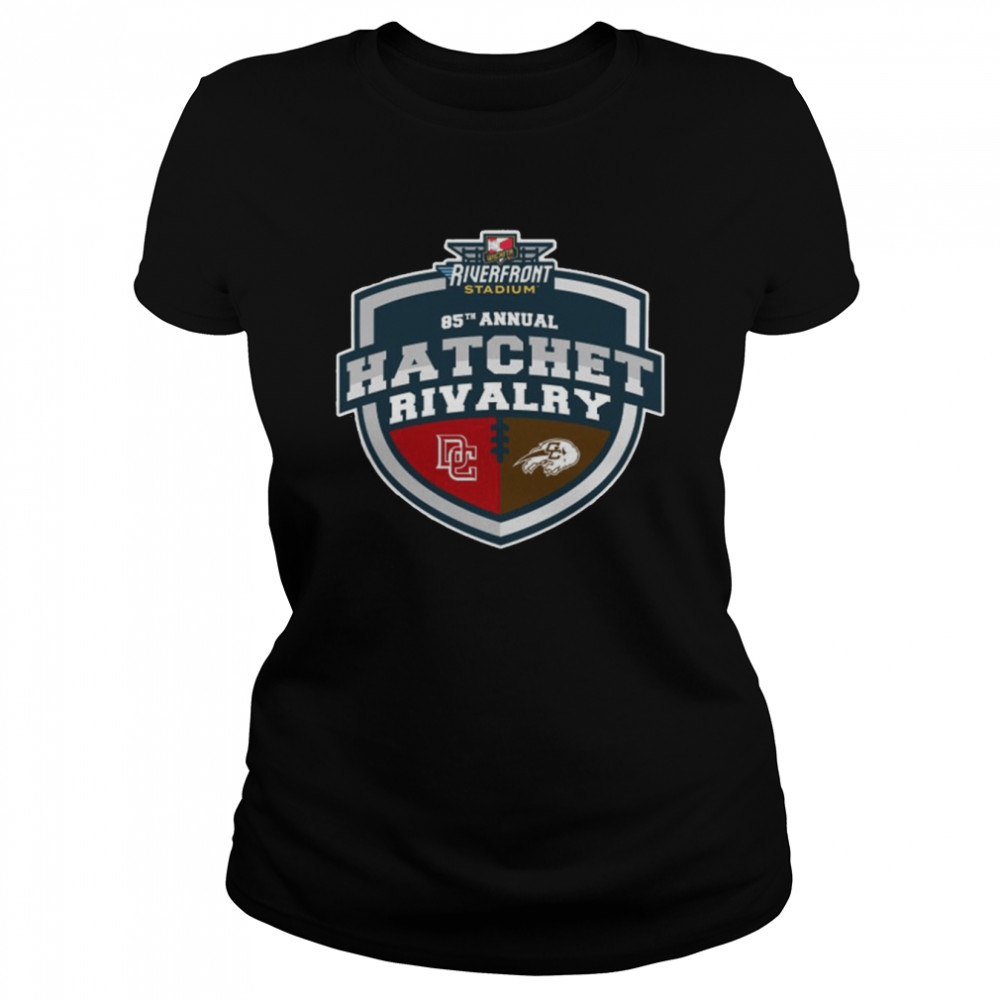 MILB Wind Surge Riverfront Stadium 85th Annual Hatchet Hatchet Rivalry 2022  Classic Women's T-shirt