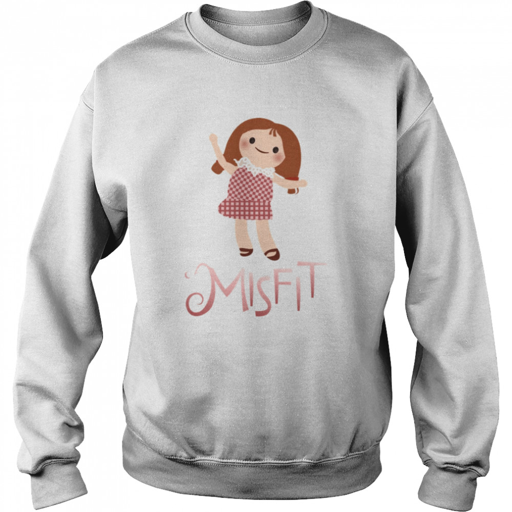 misfits a dolly for sue rudolph the red nosed reindeer shirt unisex sweatshirt