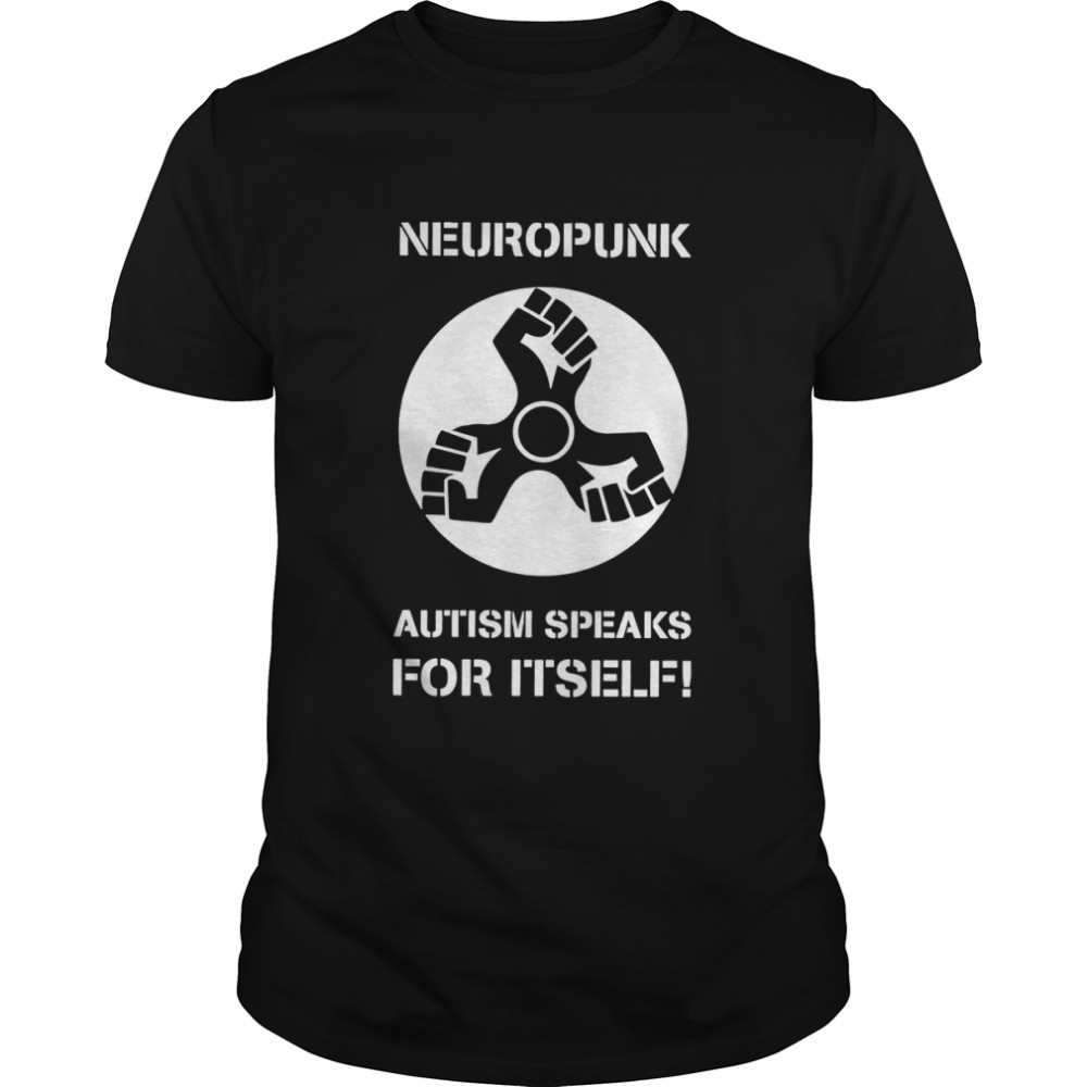 Neuropunk Autism Speaks For Itself Crass Band shirt Classic Men's T-shirt