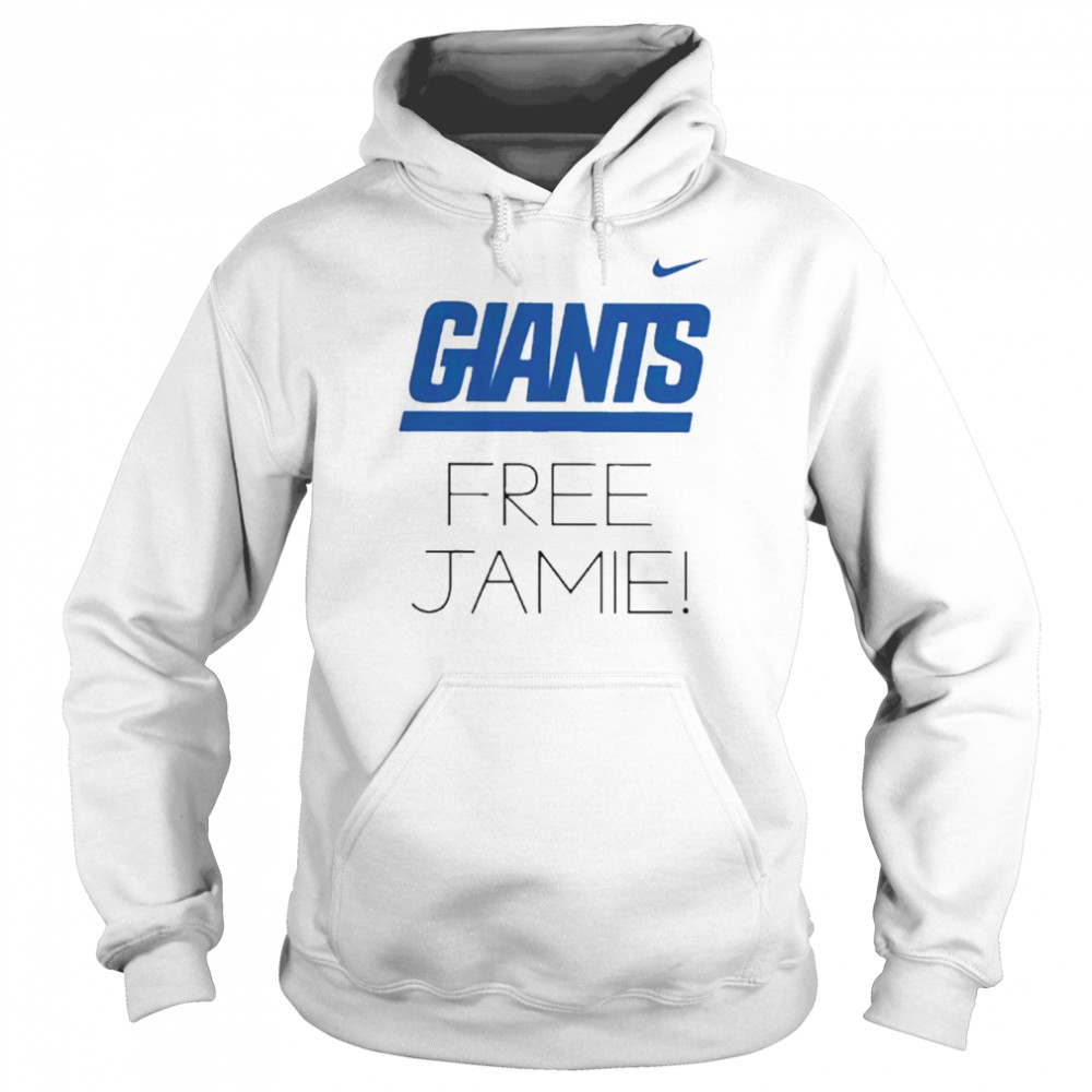 new york giants free jamie unisex hoodie